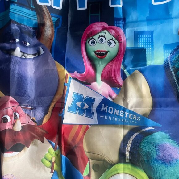 Monsters University Birthday Party Backdrop - Picture 5 of 5